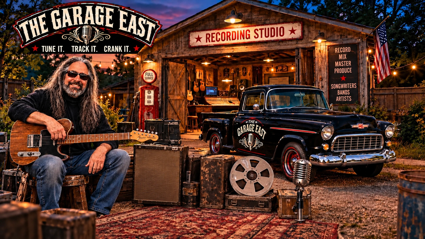 The Garage East recording studio